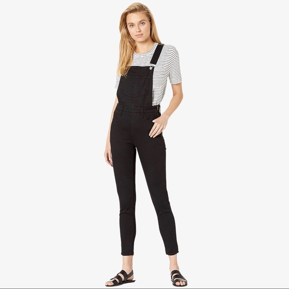 soft black overalls